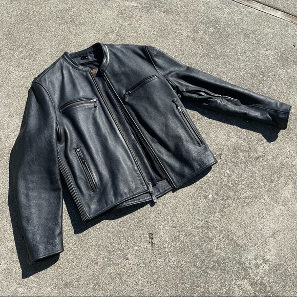 Street & Steel Leather Motorcycle Jacket - Picture 3 of 6